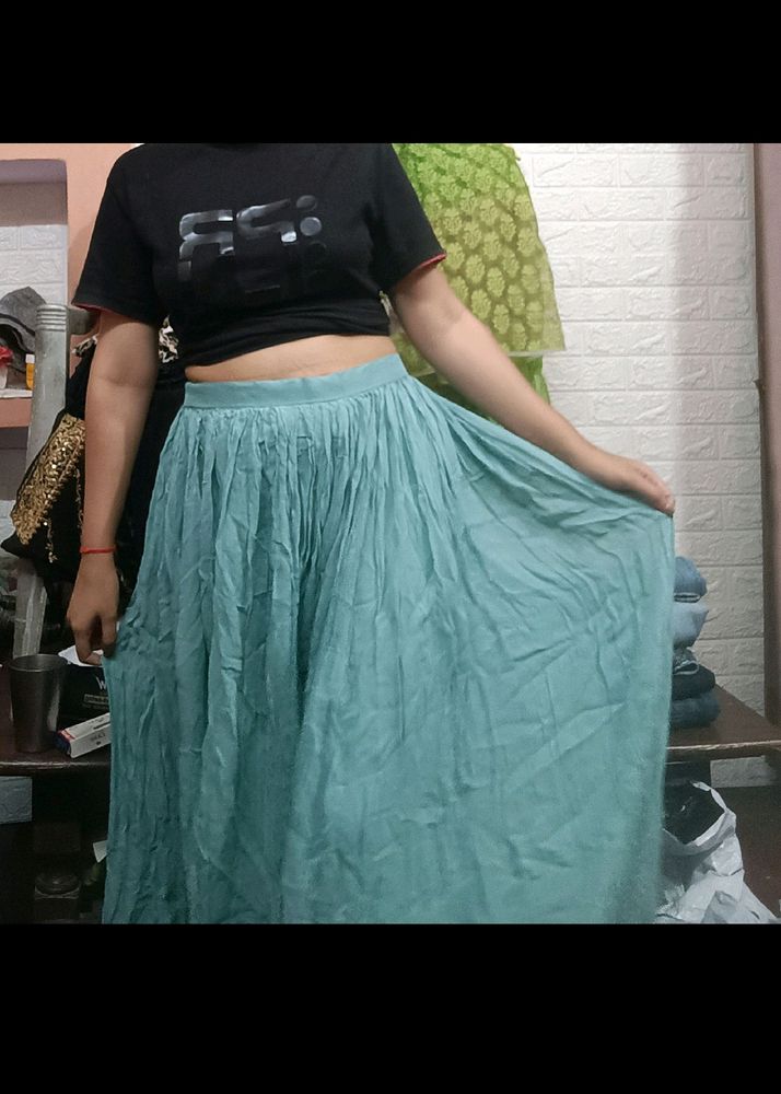 Plazo Skirt Two In One