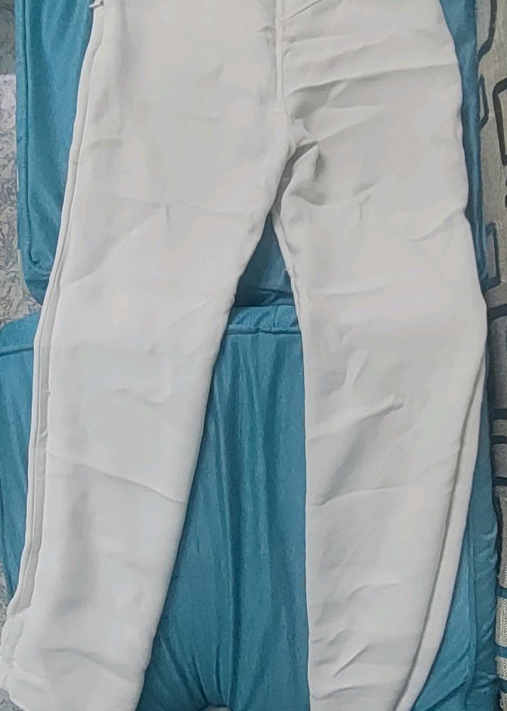 Off White Formal Pants