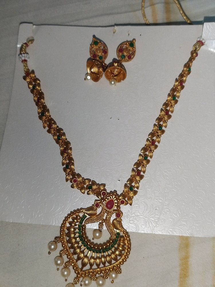 Necklace With Earings