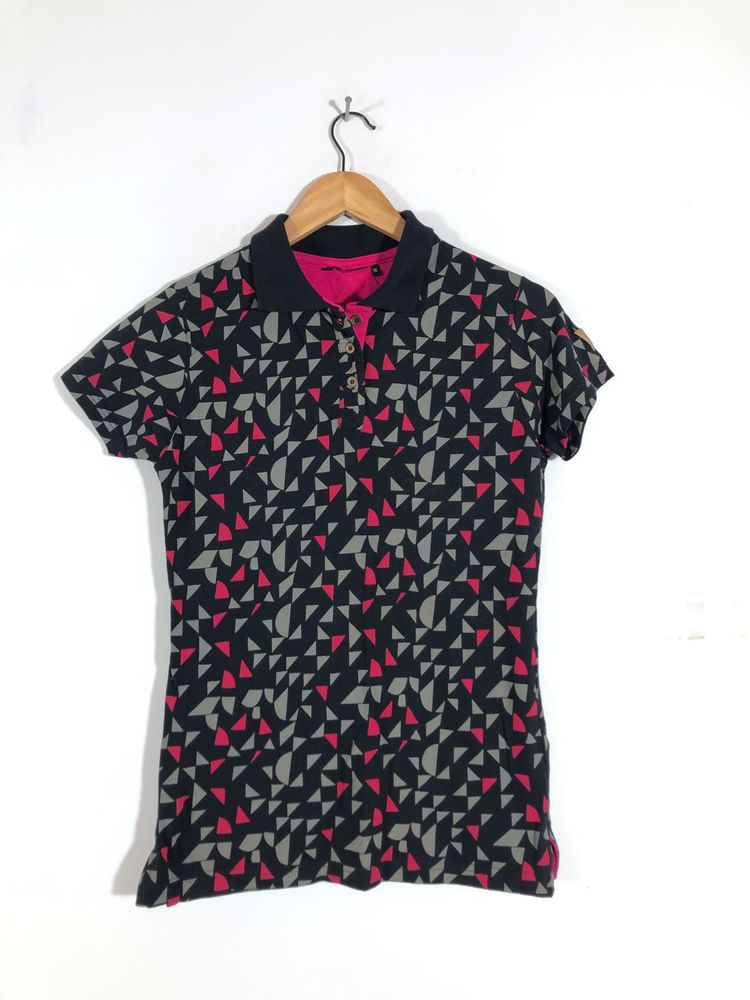 Black Printed T-Shirt (Women’s)