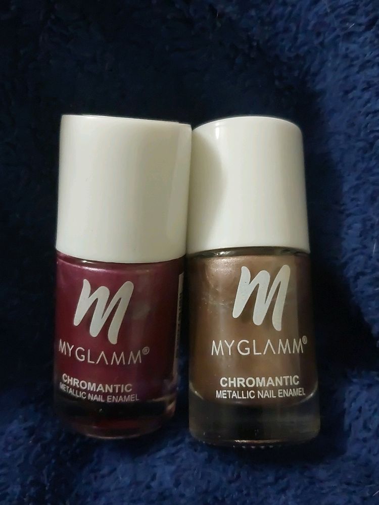 MYGLAMM Chromatic Metallic Nail Enamel