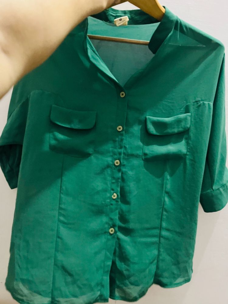 Green Mesh Shirt 👒