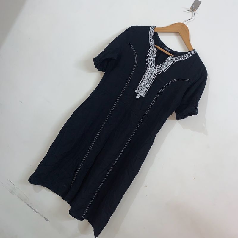 Imara Beautiful Black Kurta