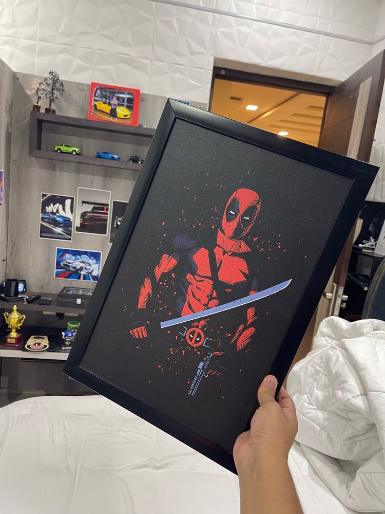 Deadpool Wall Frame