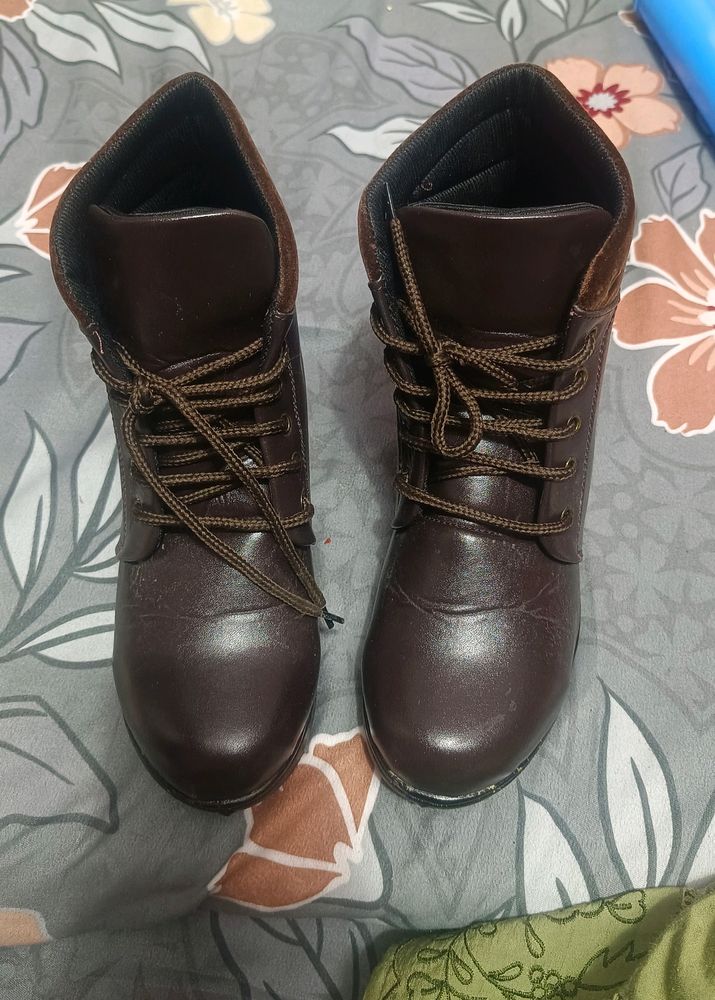 Fancy Brown Boots For Women