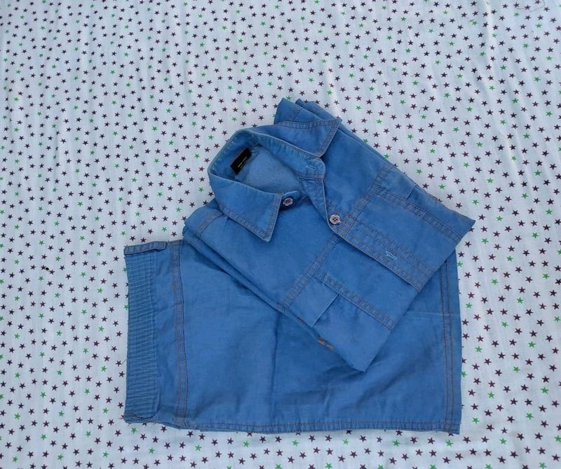 Sky Blue Suit Set For Boys