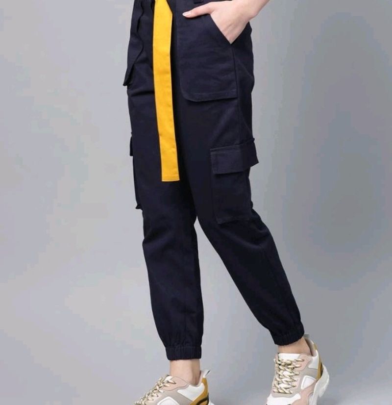 Cargo Parachute Trousers For Women