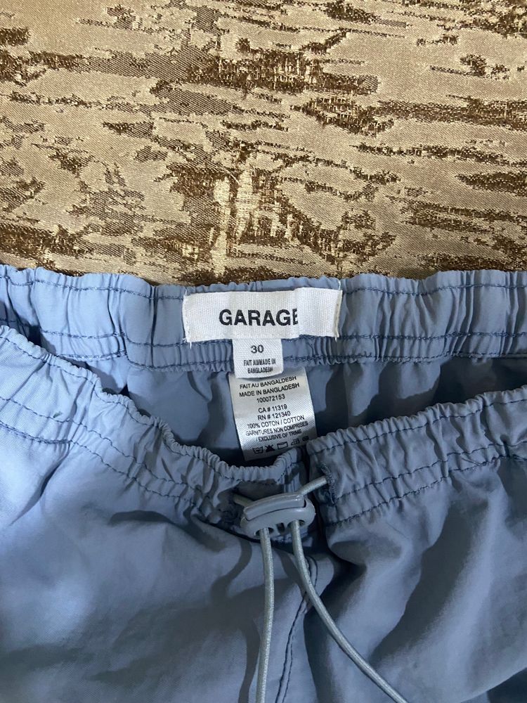 PARACHUTE PANTS BLUEISH GREY