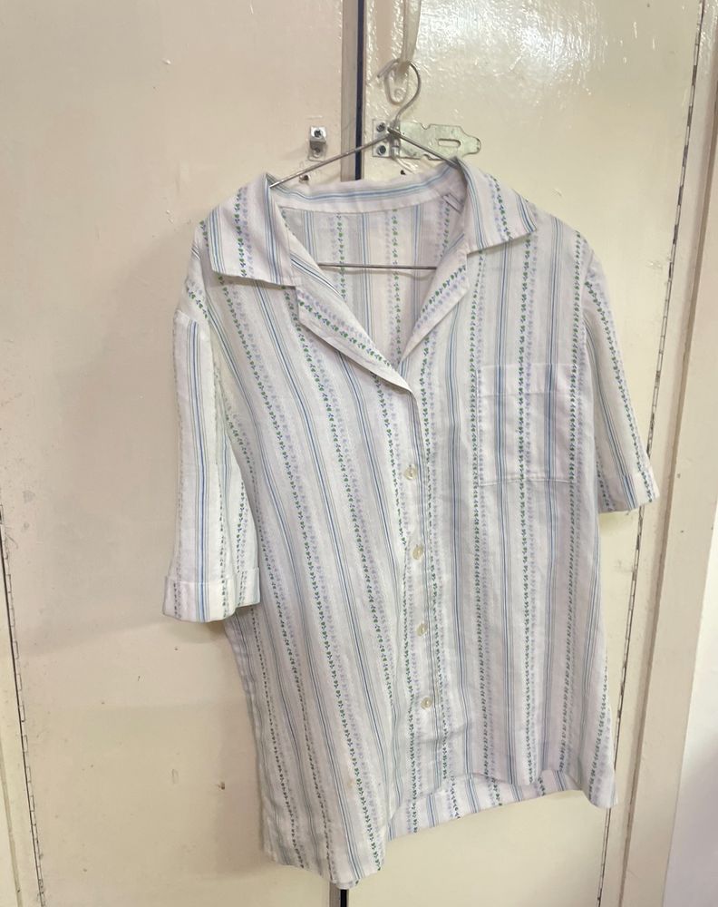 Loose Fit Casual Shirt For Women