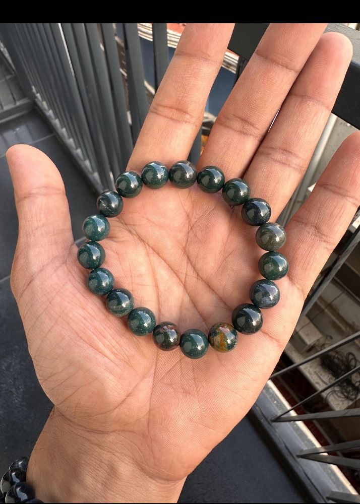 Bloodstone Health Bracelet 10mm