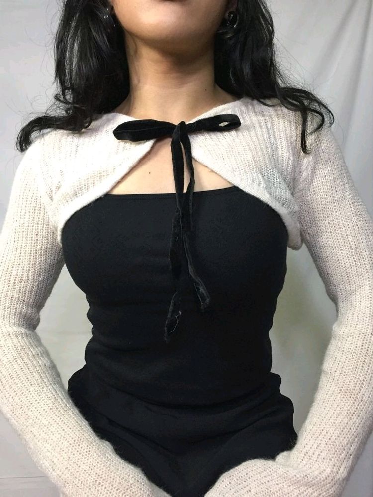 Crochet Coquette Shrug ♡