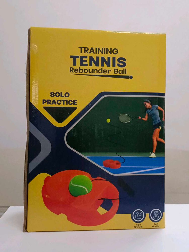 Training Tennis Rebounder Ball , Solo Practice