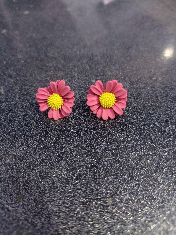 Flower Studs For Everyday Wear