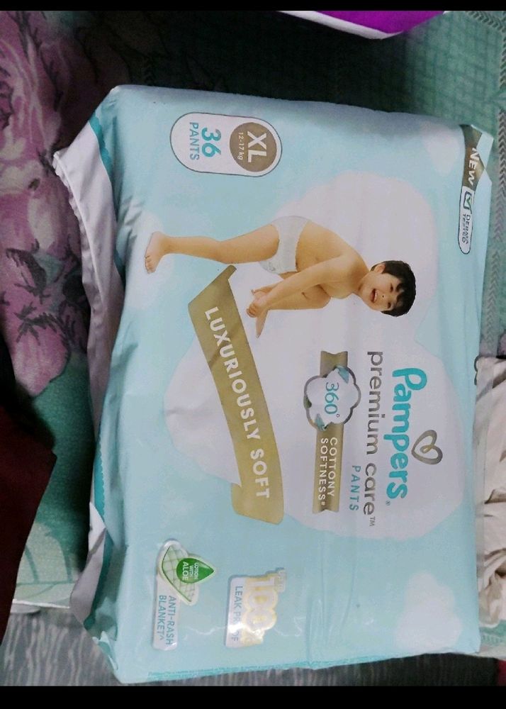 Pampers premium Care Diaper 4 Pack