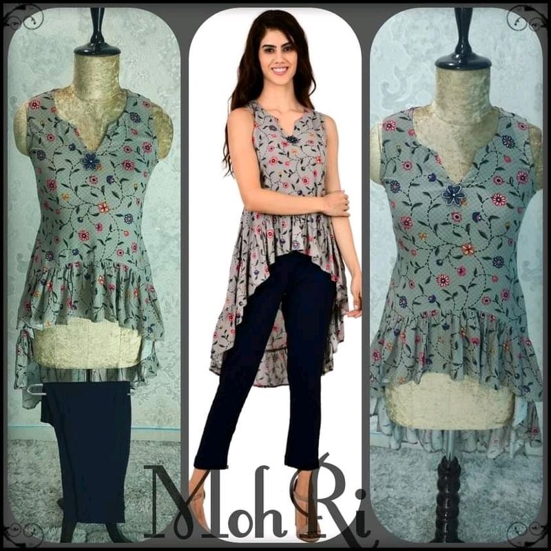 Kurti With Trouser ( S M L XL)