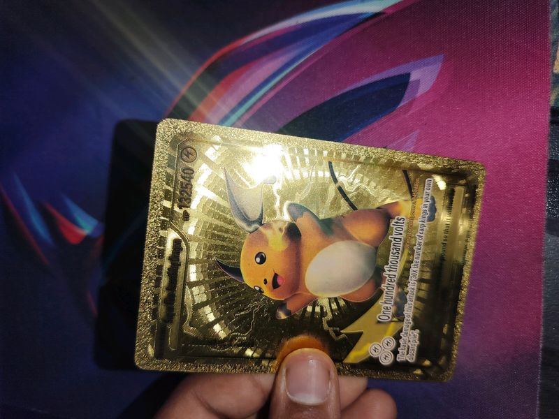 (10+1+1) GOLDEN RAICHU WITH UNLIMITED POWER