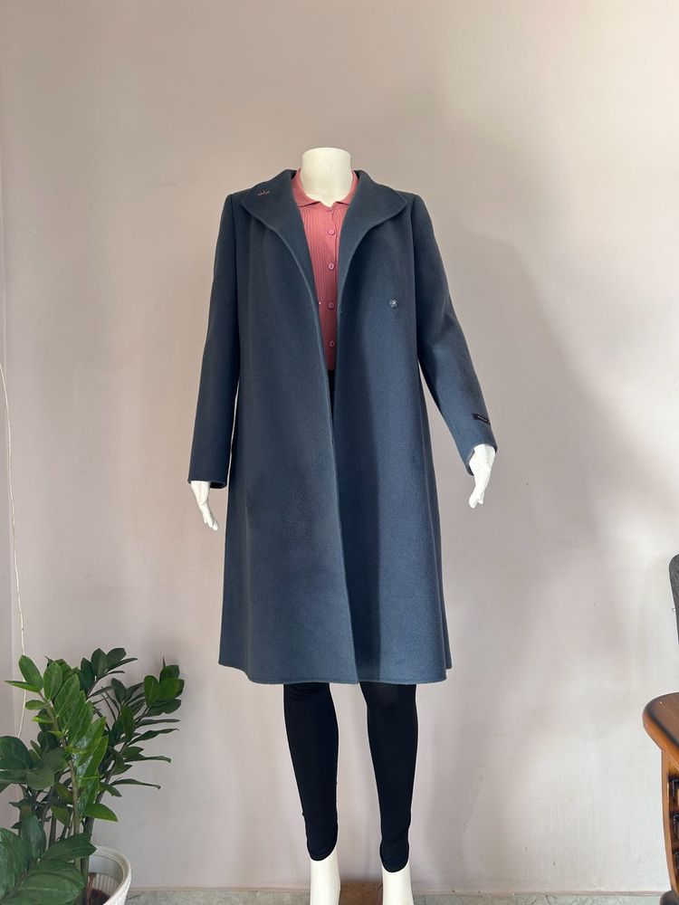 Premium High Quality Blue Overcoat