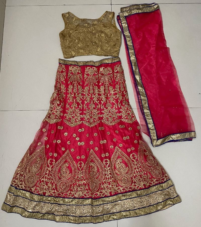 Lehanga Set With Blouse, Choli & Dupatta