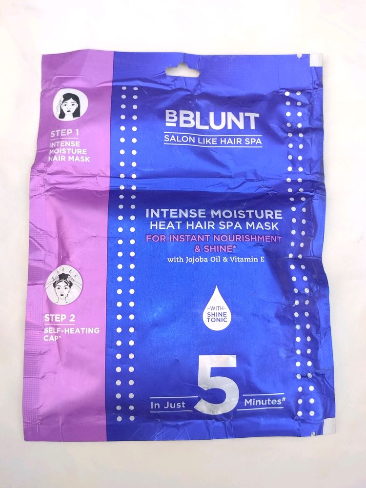 BBlunt Intense Moisture Heat Hair Mask