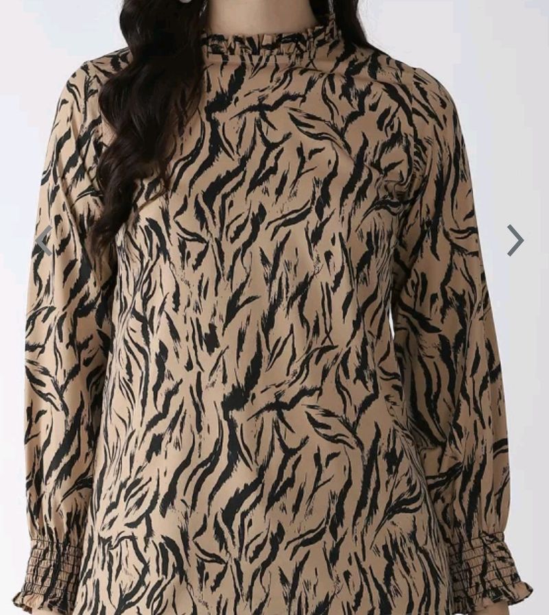 Women Leopard Print Top