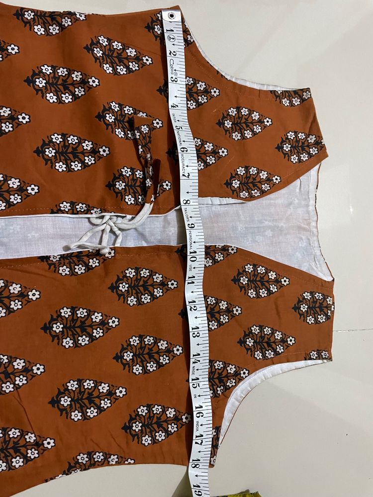 Kalamkari Koti Jacket