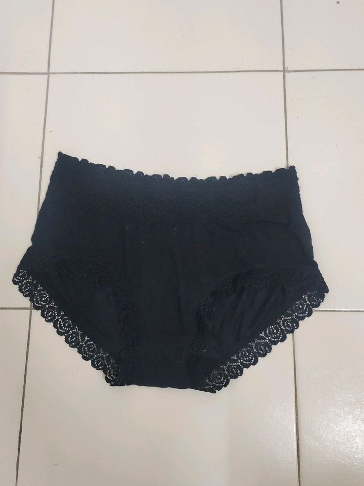 Sexy Black Hipster Panty For Women