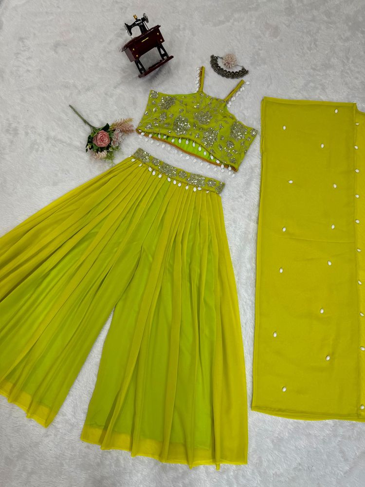 Choli Sharara Set