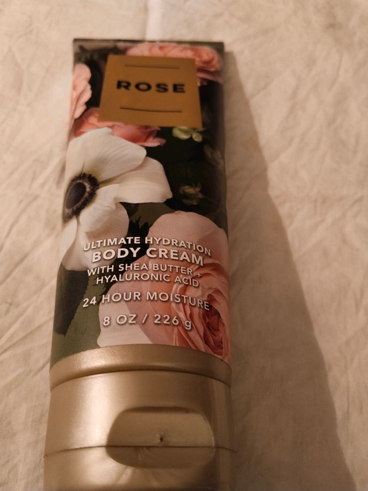 Bath And Body Works rose Moisturiser