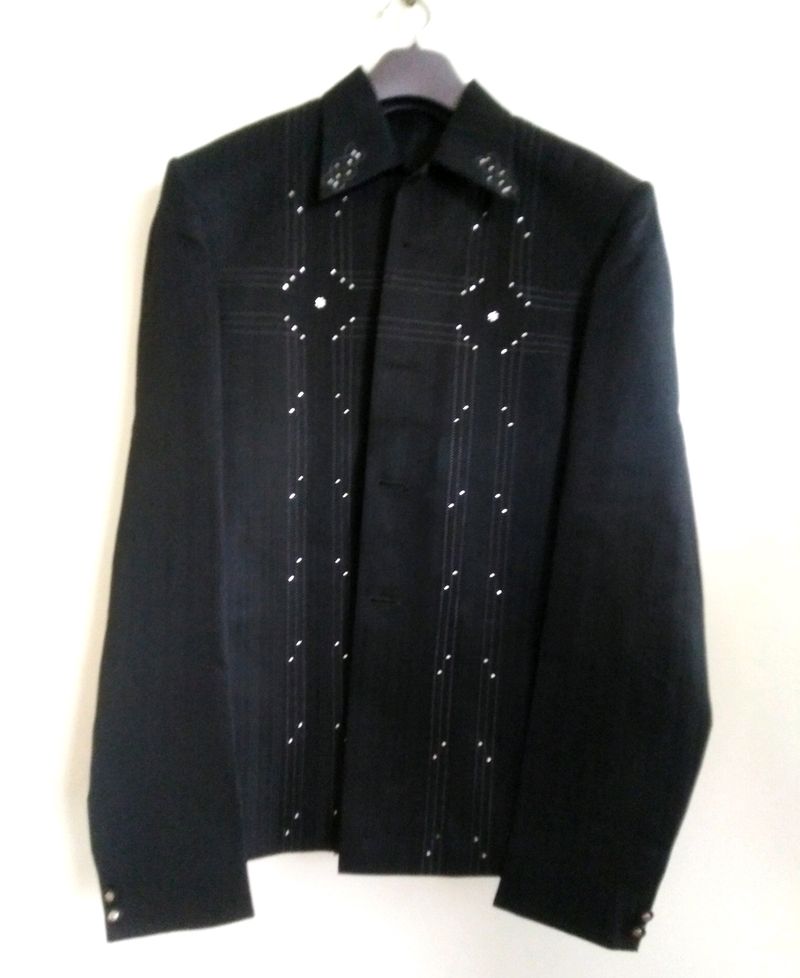 Fancy Black Colour Suit