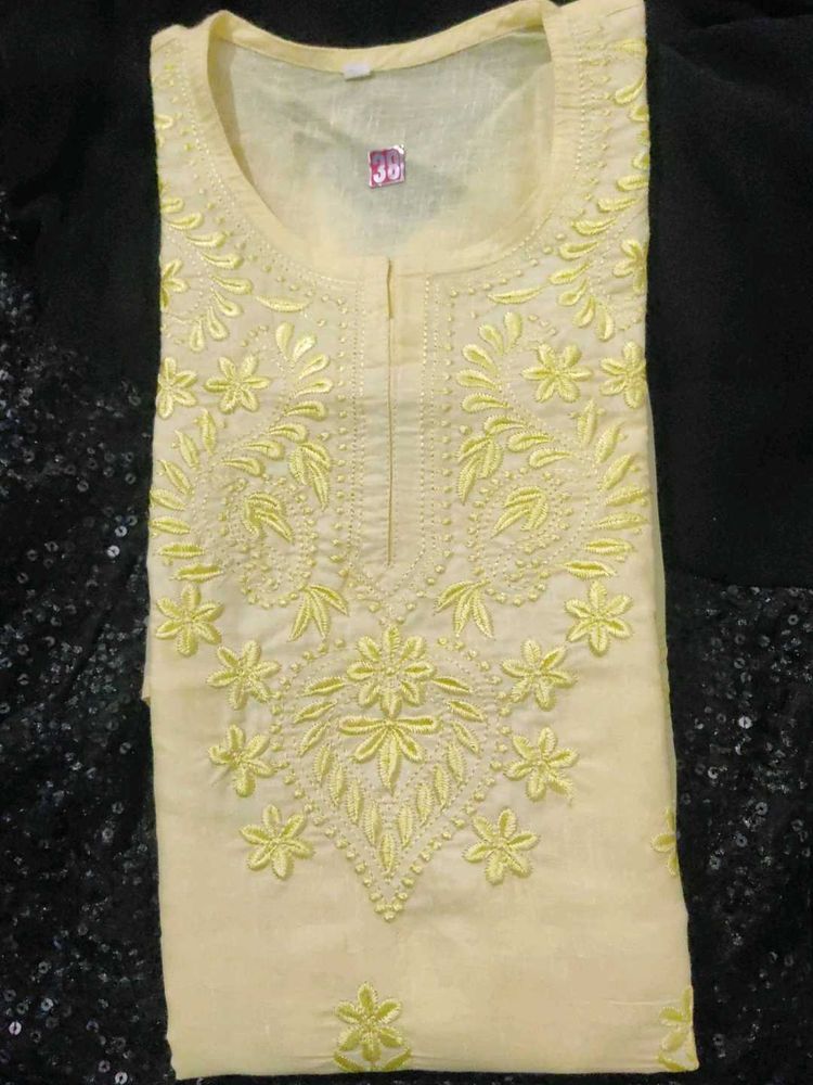 Half Price Chickenkari Lucknowi Kurti