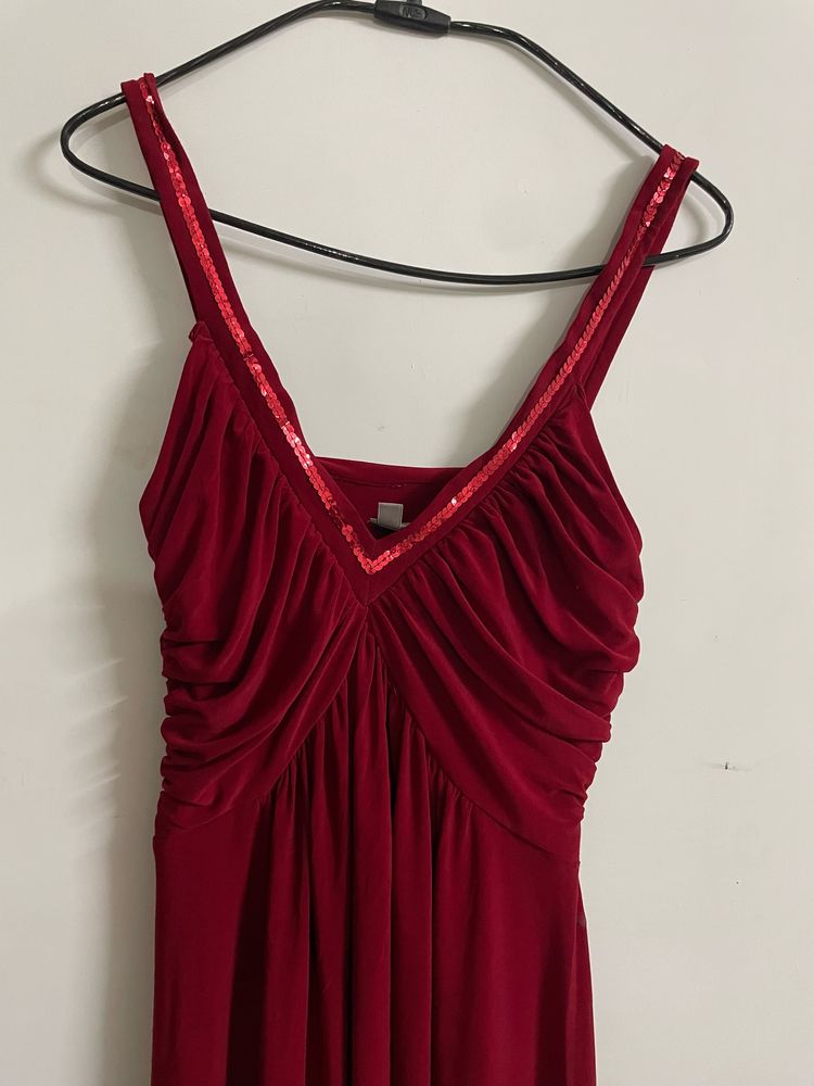 Red Sexy Vintage Prom Dress