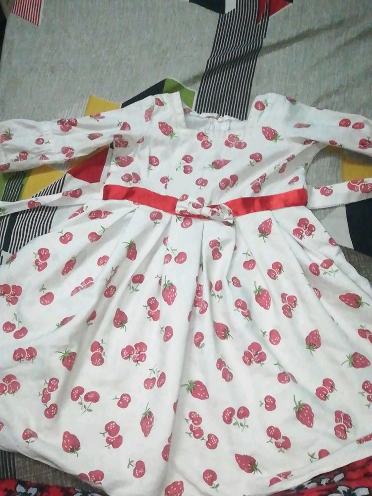 2 Year Baby Frock For Girl's Clothing