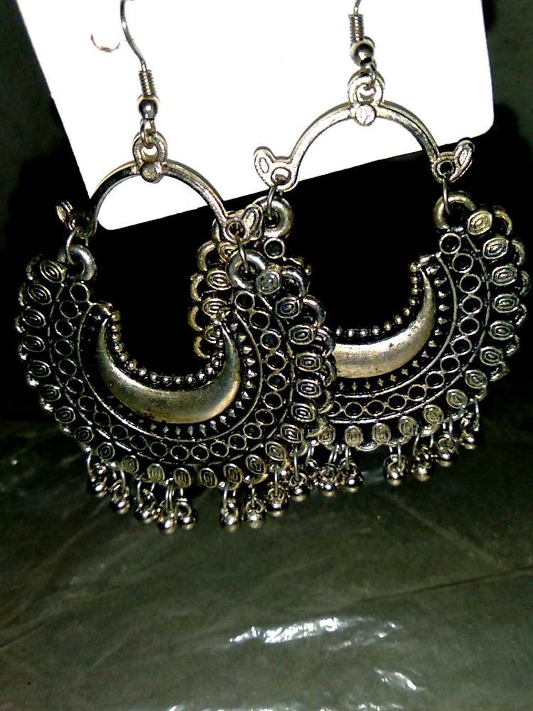 Oxidized Earrings