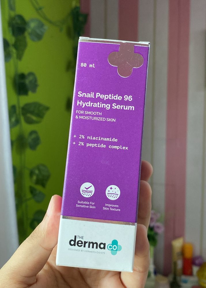 The Derma Co Snail Peptide 96 Hydrating Serum