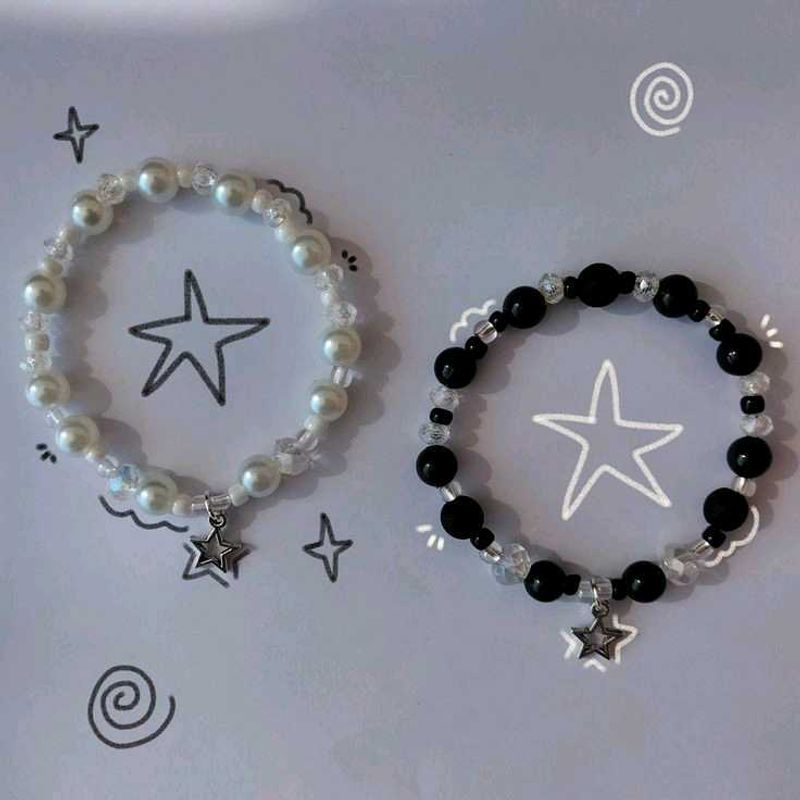 Gothic Matching Bracelets 🌸