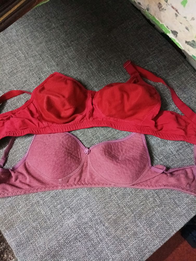 2  Stretchable Cotton  High Support Bra