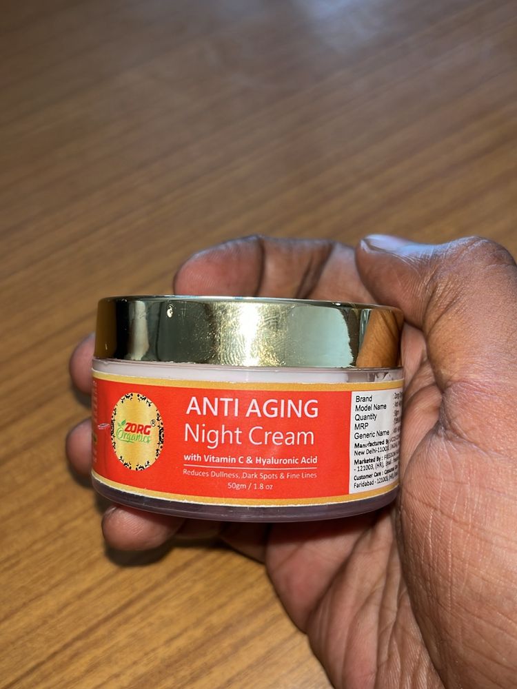 Anti Aging Night Cream (Zorg Organics)