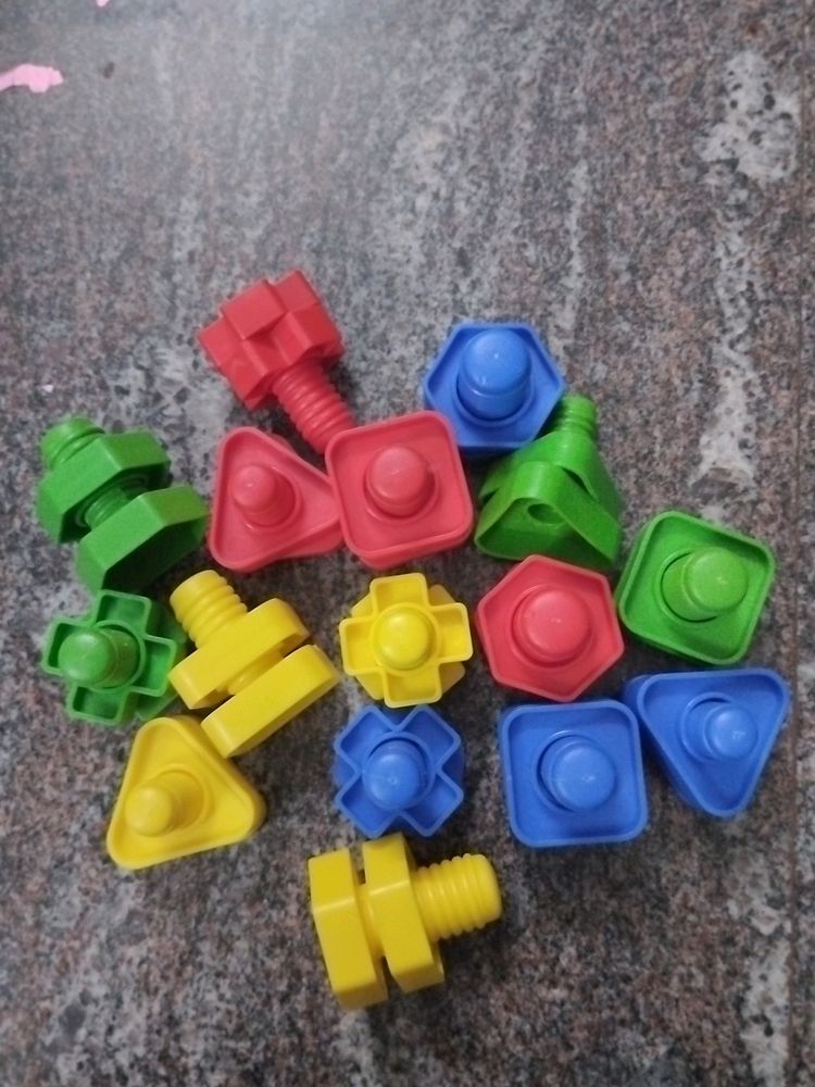 RUDRAMS Nuts & Bolts Puzzle Sets