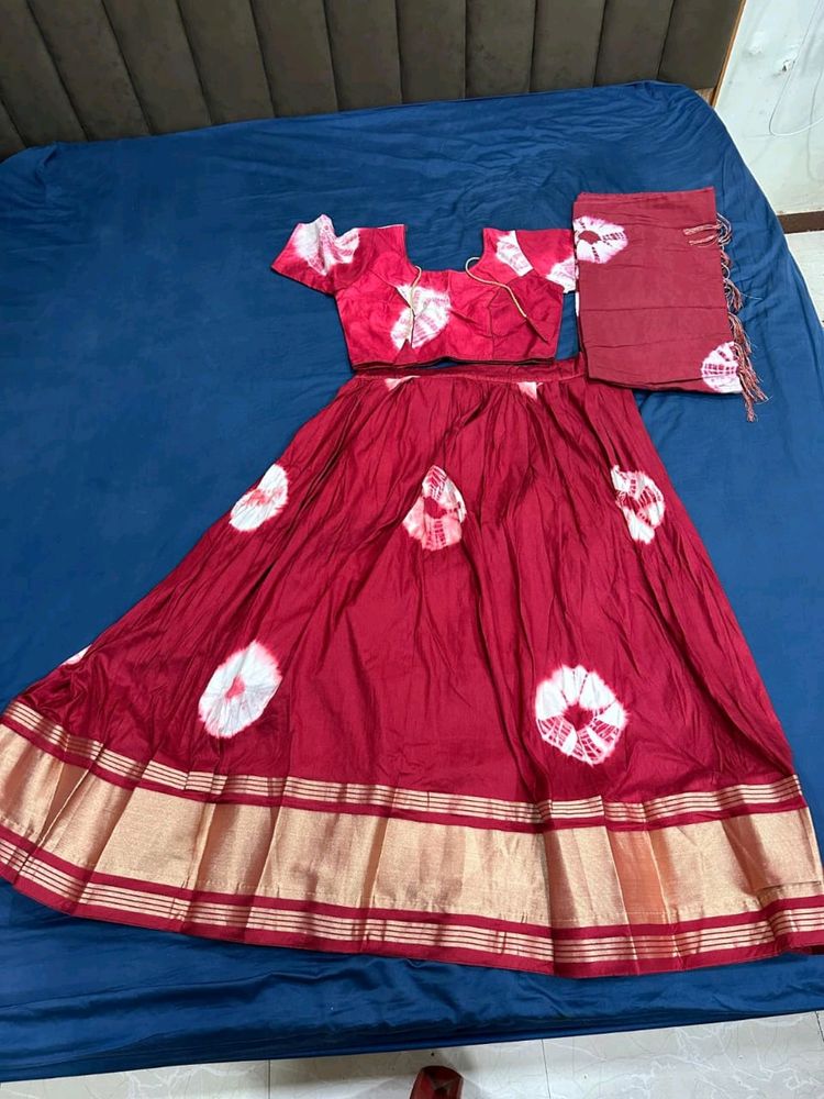 Choli - Maroon Colour