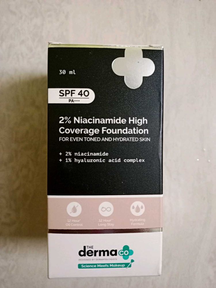 2% Niacinamide high Coverage Foundation