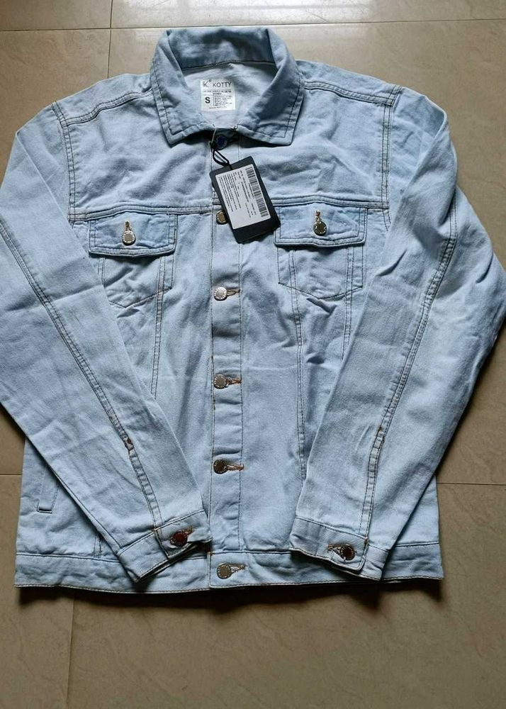 Kitty Men Denim Jacket, Size S