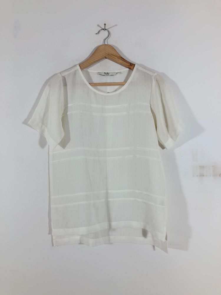 Off White Casual Top(Women’s)