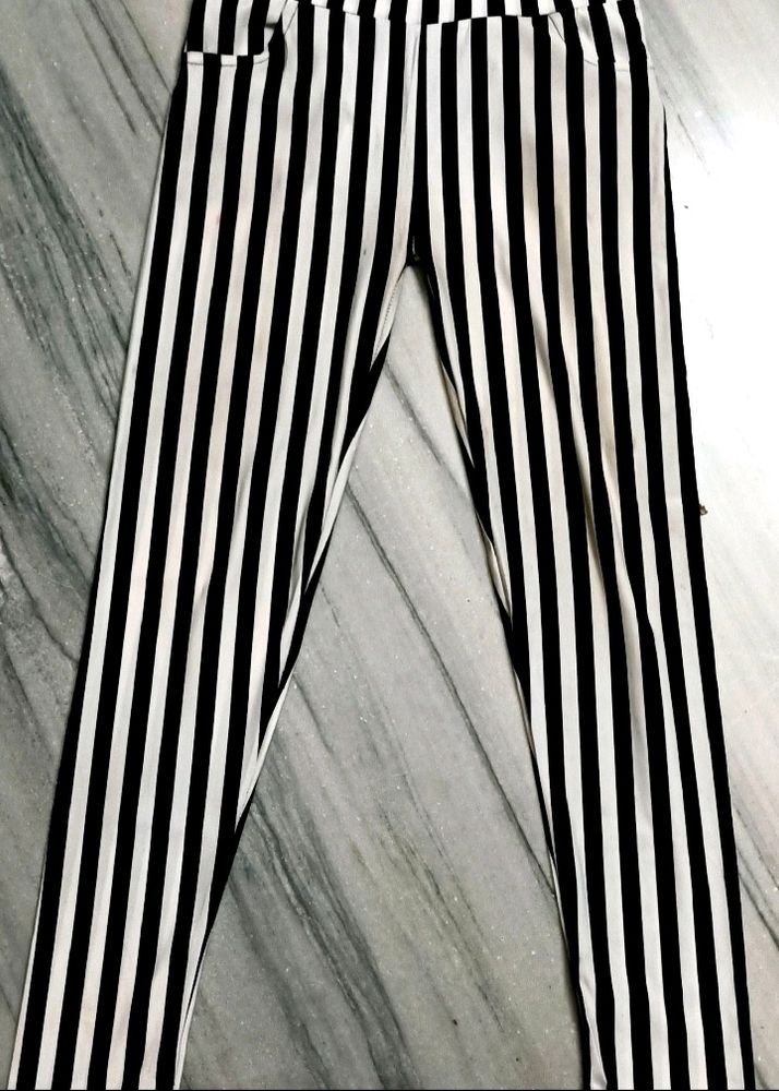 Zebbra Striped Jeggins