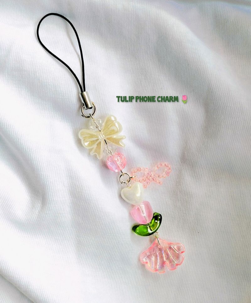 Tulip Phone Charm 🌷