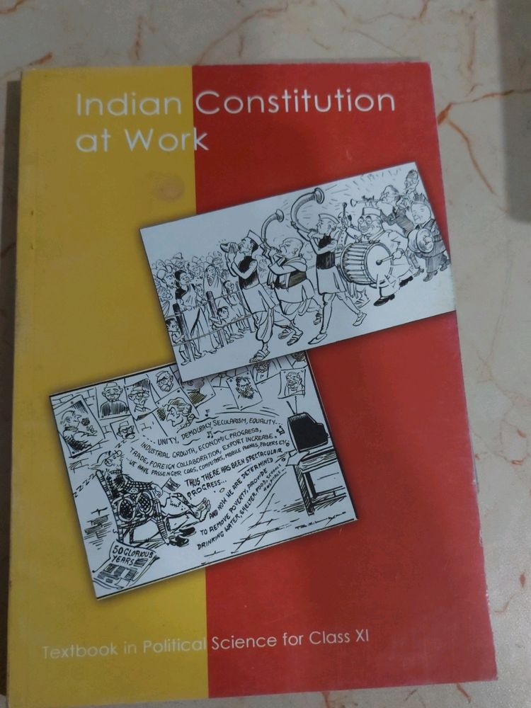 Indian Constitution At Work Class XI