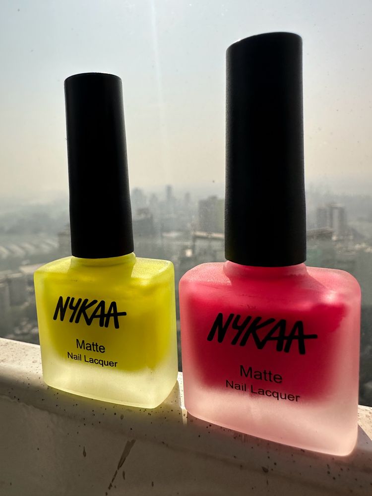 Nykaa Neon Nail Lacquer Combo