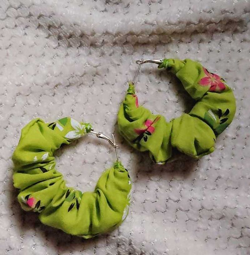 Scrunchie Earrings.