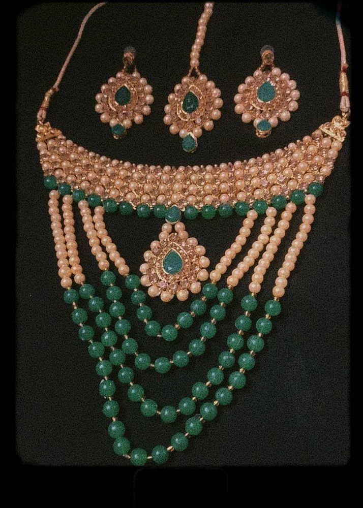 Traditional Designer Pearls Jwellery 🦪