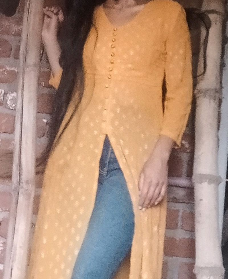 Yellow Kurti