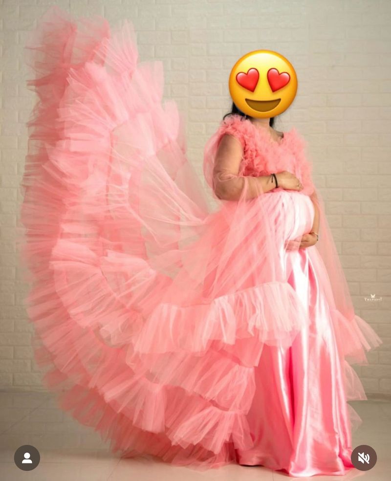 Designer Maternity Shoot Gown